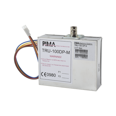 Comunicador Radio UHF para paneles de Alarma hasta 30Kms de Alcance. Frecuencia de 435 - 470 MHz. Compatible con Paneles de Alarma Serie Hunter e interfaces SAT9PID y SAT8. Potencia de 2.5W. — PIMA · SKU TRU-100-DPM