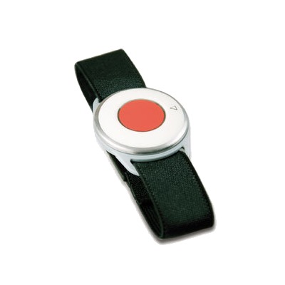 Botón de Pánico, Para Usarse en Collar o Pulsera, Resistente al Agua — CROW · SKU FW2-PANIC-9FB