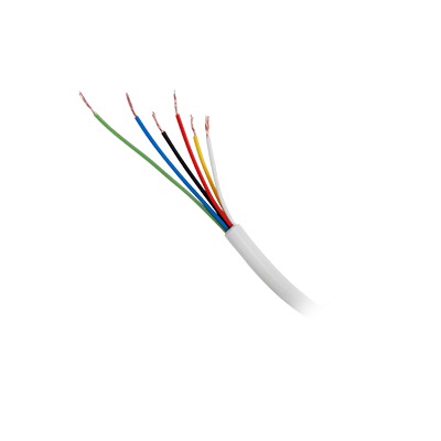 Bobina de 305 Metros / Alambre de Cobre / 6 x 22 AWG / Tipo CM-CL2 / Para Interior / Para Aplicaciones de Control de Acceso / Alarmas de Intrusión / Automatización / Interfonos y TV Porteros  — GENESIS · SKU 1107-1101/1000