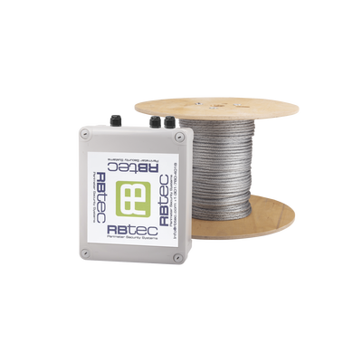 Kit de Cable Sensor Perimetral IRONCLAD para Cercas Ciclónicas / 152 METROS / 1 ZONA / Sin Falsas Alarmas por Viento / TODO Incluido — RBTEC · SKU IROC-1Z-500