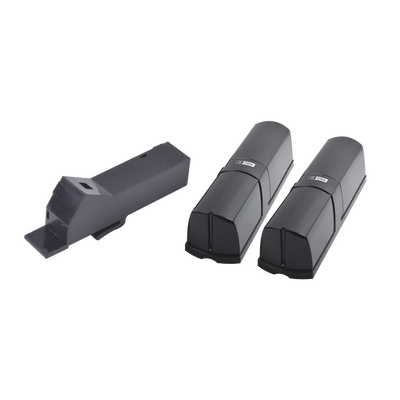 KIT Detector de rayo fotoeléctrico / 4 rayos / 4 frecuencias / 250mts exterior / Alimentacion 12-24 Vcc — SFIRE · SKU SF250HOK
