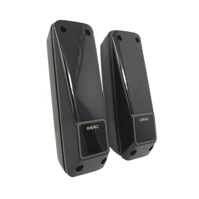 Fotocelda infrarroja XP20D (transmisor con receptor) / Alcance de hasta 20 metros / Uso en barreras y motores de acceso vehicular — FAAC · SKU 785102