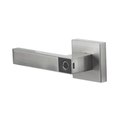 Manija Castelli Biométrica/ Niquel Satinado / 30 usuarios / Para Puerta Izq o Derecha de 60-70mm — YALE-ASSA ABLOY · SKU MX89803