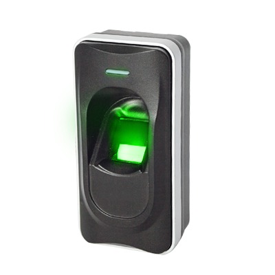 Lector Esclavo de Huella y Proximidad / RS-485 / IP65 / Sensor Óptico Antirrayaduras / Interior y Exterior — ZKTECO - AccessPRO · SKU F12