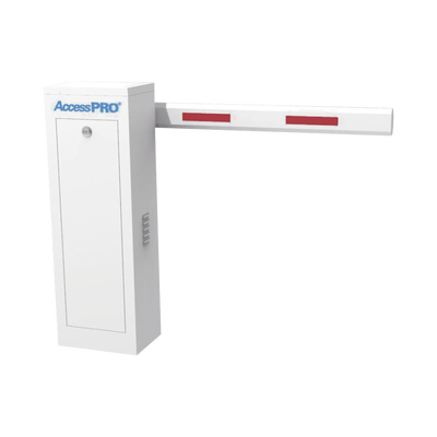 Kit de Barrera Vehicular Derecha con Brazo Telescópico / Soporta brazo Telescópico de hasta 6 metros / Tiempo de Apertura 6 segundos  — ACCESSPRO · SKU KT-XBS-6MR