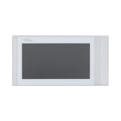 Monitor Analógico LCD de 7" 1080p (Full HD) a Color / Touch Screen / Soporta 2 Frentes de Calle y hasta 4 Monitores / Soporta Cámaras Analogicas (TURBOHD) para Tener Visión Adicional / Color Blanco — KOCOM · SKU KCV-T701SM