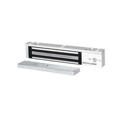 Chapa Magnética 600 lbs con LED /  Sensor de Estado de Unión / Sin Magnetismo Residual / Uso Interior. — ENFORCER SECOLARM · SKU E941SA600PQ