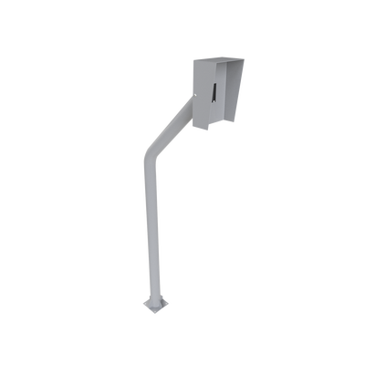 Base tipo tubular para instalación de Lectora RFID. — ACCESSPRO · SKU BAS-POS-RFID