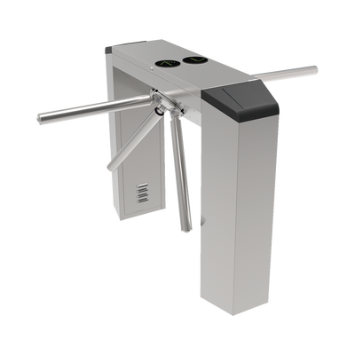 Torniquete Industrial en Acero Inoxidable, Bidireccional, Espacio para Lectora de Proximidad — ACCESSPRO · SKU AP2002HD