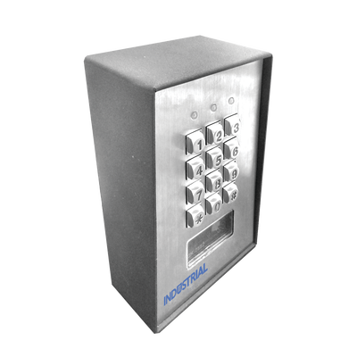 Teclado Exterior/Interior Antivandálico, 3 Relevadores, Salida Wiegand, 1200 Usuarios, Lector de Proximidad — EPCOM · SKU PRO-KEYPAD-3V2