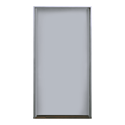 Puerta metálica galvanizada 3x7 pies / Resistente a fuego por 180 min. /Preparación para cerradura cilíndrica y refuerzo para cierra puerta  — ASSA ABLOY · SKU MX9040