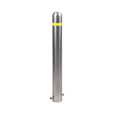Bolardo Fijo de Acero Inoxidable de 900 mm de Altura  — ACCESSPRO · SKU XB-900-FO