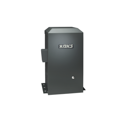 Operador para puertas corredizas de hasta 450 kg y 9 Metros de Longitud / Incluye 6 Metros de Cadena / Equipo de Uso  Continuo — DKS DOORKING · SKU 9100-380