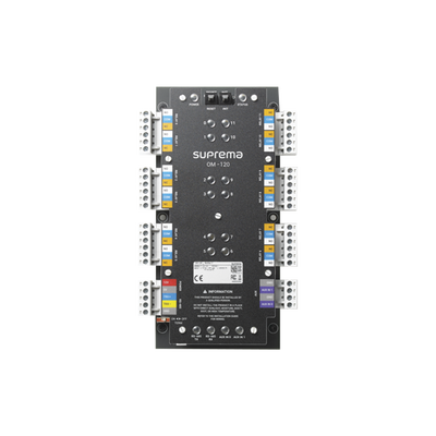 Módulo de Control / 12 Relevadores de Salida con Función para Control de Elevadores  — SUPREMA · SKU OM120