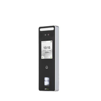 Terminal Biométrica Facial / 500 Rostros 3,000 Huellas / Pantalla 2.4" / IP65 / ADMS / ZKBio Zlink — ZKTECO · SKU SPEEDFACEV3Z