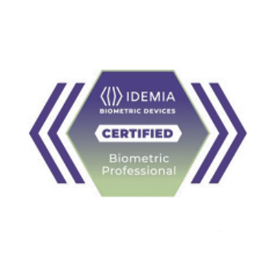 Certificado Idemia Profesional Biométrico , membresía de 2 años con acceso al módulo de ventas 24/7 a la plataforma de aprendizaje de dispositivos biométricos de IDEMIA. — IDEMIA (MORPHO) · SKU 287889709