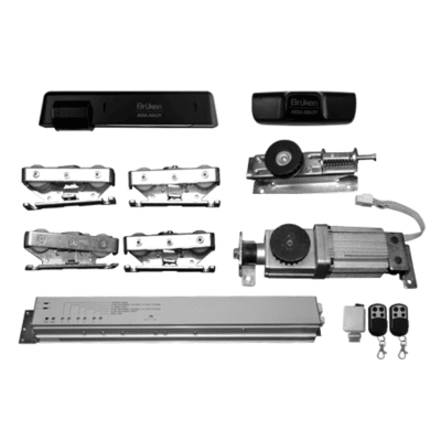 Sistema de automatizacion  para Puerta Deslizable, Para puerta de hasta  300 KG, Color Negro — BRUKEN ASSA ABLOY · SKU MX67494