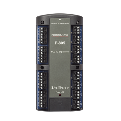 Tarjeta de expansion para 16 entradas y 8 salidas supervisadas para AC825 — ROSSLARE SECURITY PRODUCTS · SKU P-805