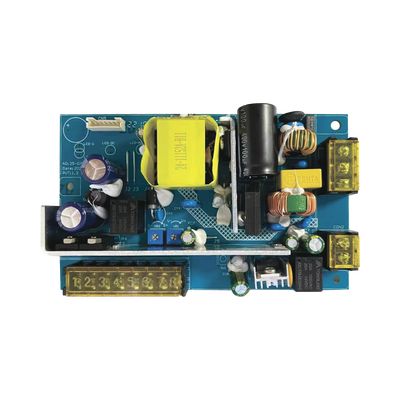 Tablilla de Fuente de alimentación de 1 salida 11-15 Vcc 5 A / Compatible con batería de respaldo y temporizador integrado / Voltaje de entrada 96-264 Vca — EPCOM POWERLINE · SKU PL12DC5ABK-B