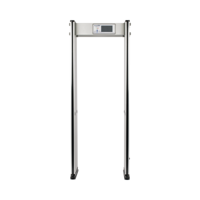 Detector de Metales de 18 zonas/ Uso en Interior/ Contador de Personas — ACCESSPRO · SKU AP-MESC18-V2