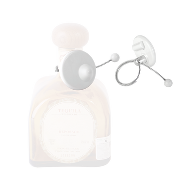Paquete de 100 Tags RF Para Botellas, Color Gris Claro — Century · SKU B004