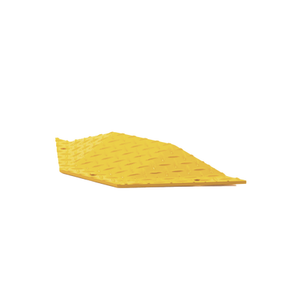 Accesorio para 1610-240 y 1603-165 / Bisel para final de carril de sistema automático de picos. — DKS DOORKING · SKU 1610-240