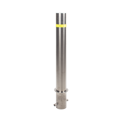 Bolardo Fijo de Acero Inoxidable de 900 mm de Altura / Ideal para aplicaciones delimitaciones de automóviles  — ACCESSPRO · SKU XB-900-F