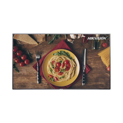 Pantalla LED de 32" para Publicidad Digital / Programación de Horarios / Contenido Personalizado / Sistema Operativo Android / 1 Entrada USB / WiFi — HIKVISION · SKU DS-D6032FN-B(IN)