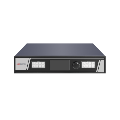 Controlador para Videowall / Resolución Máxima 13.27 Megapixel / 24 Salidas de Video / Compatible con Pantallas LED para Interior / Compatible con DS-D4418FI-CAF(B) y DS-D4425FI-CAF(B), DS-D42xxCWF — HIKVISION · SKU DS-D42V24-H
