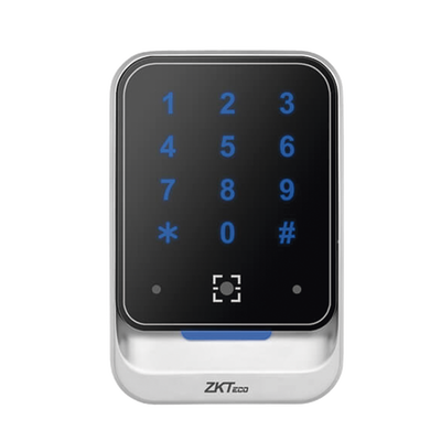 Lector Wiegand de Código QR Proximidad y Teclado / IP65 / Carcasa Metálica / QR Dinámico / RS485 OSDP — ZKTECO · SKU QR-600-HKE