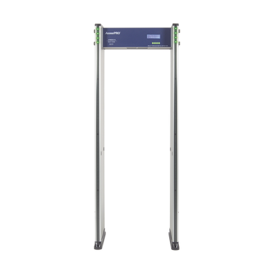Detector de Metales de 18 zonas/ Uso en Interior/Programación con Control Remoto / Contador de Personas — ACCESSPRO · SKU APMESC18