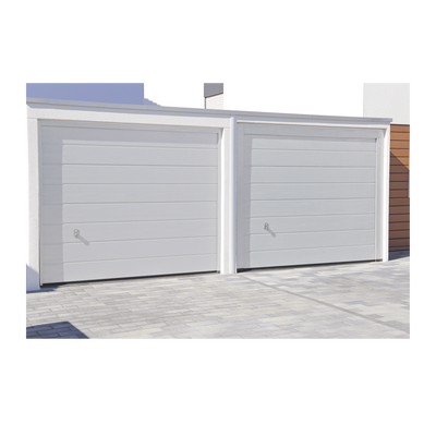Sección para puerta de Garage / Lisa / Color blanco / Para GARAGE187 / Estilo Americana. — ACCESSPRO · SKU SEC-GAR187