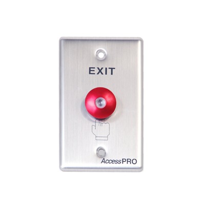 Botón Redondo Color Rojo con LED — ACCESSPRO · SKU APBRRL