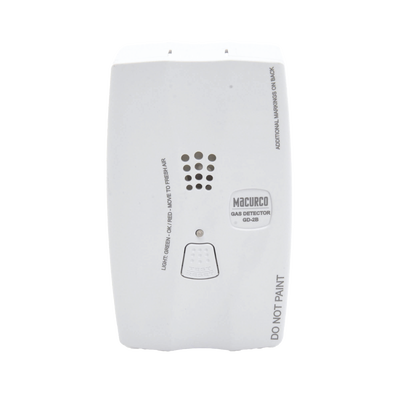 Detector de Gas Natural y LP, Nuevo y Elegante Diseño, para Uso Residencial — MACURCO - AERIONICS · SKU GD-2B