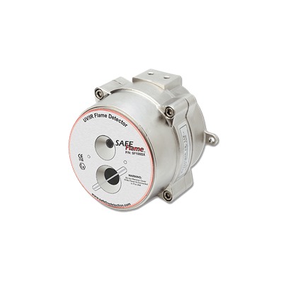 Detector de Flama UV/IR a Prueba de Explosión — SAFE FIRE DETECTION INC. · SKU SF-100SX