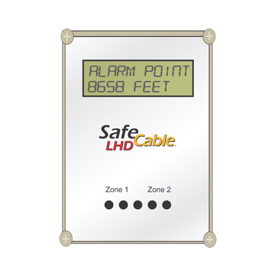 Módulo Localizador de Distancia de Doble Zona para Cable Detector de Calor — SAFE FIRE DETECTION INC. · SKU DLM-Z2