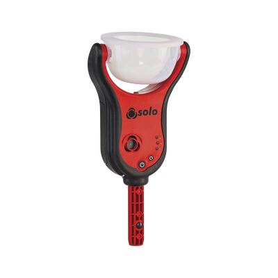 Probador Electrónico Inteligente Para Detectores De Humo y Sistemas ASD, Con Luz LED Integrado, Utiliza Cartuchos De Humo Sintético, Recargable, Listado UL — SDI · SKU SOLO-365