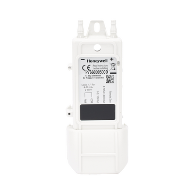 Sensor de Presión 5.0" Adj Univer Display/Sonda Bymounting Orientation, 24 Vac. Incluye interruptores auxiliares internos y cables de cableado aislados de teflón. CE UL cUL — HONEYWELL BMS · SKU P7660D0500D