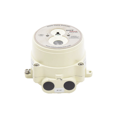 Detector de Flama UV/IR — SAFE FIRE DETECTION INC. · SKU SF-100A-UVIR