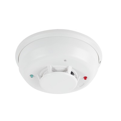 Detector Fotoelectrico de Humo de 4 Hilos con Relevador y Sensor de Temperatura, Serie i3 — SYSTEM SENSOR · SKU 4W-TRB
