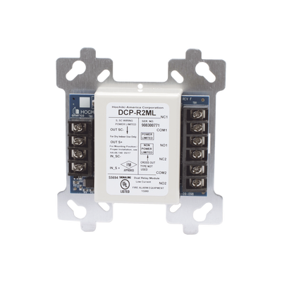 Módulo De Relevador Doble, 2A (0400-02050) — HOCHIKI · SKU R2M-L