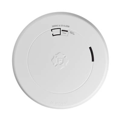 Detector Combo de Humo/CO, Autónomo, Batería Sellada de Litio de 10 años, No Requiere Panel, Diseño Ultra Delgado, No Requiere Cableado — FIRST ALERT · SKU 1046802