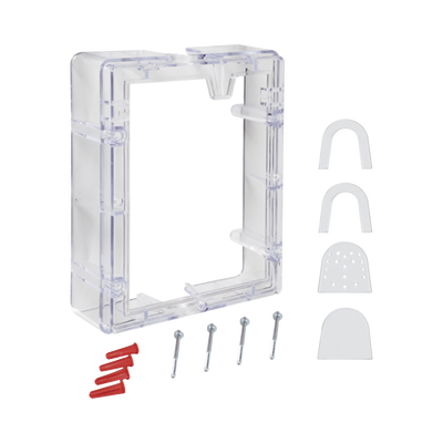 Espaciador de conducto con marco - Transparente para la serie Stopper — STI · SKU STI-3100