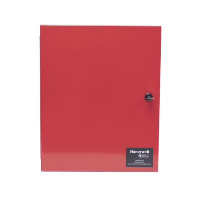 Fuente de Alimentación Remota / Direccionable / 6 Amperes / 4 Salidas NAC o Auxiliar de 24 Vcc / Gabinete Rojo — SILENT KNIGHT BY HONEYWELL · SKU 5496