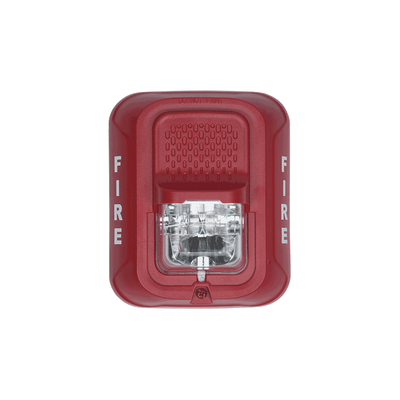 Lámpara Estroboscópica para Montaje en Pared, Color Rojo, Nivel de Candelas Seleccionable, Nuevo Diseño Moderno y Elegante y Menor Consumo de Corriente — SYSTEM SENSOR · SKU SR-L