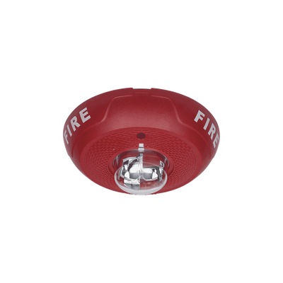 Lámpara Estroboscópica para Montaje en Techo, Color Rojo, Nivel de Candelas Seleccionable, Nuevo Diseño Moderno y Elegante y Menor Consumo de Corriente — SYSTEM SENSOR · SKU SC-RL