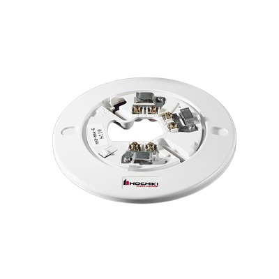 Base De 6" Color Hueso Para Sensores Análogos Direccionales Hochiki (0300-04010 IT) — HOCHIKI · SKU HSB-NSA-6