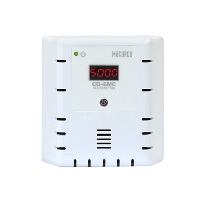 Detector, Controlador y Transductor de Dióxido de Carbono (CO2) para Panel de Detección de Incendio — MACURCO - AERIONICS · SKU CD6M