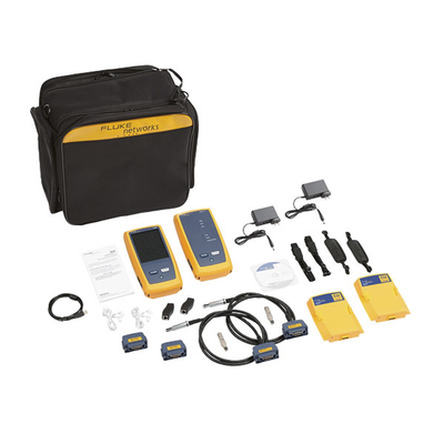Certificador DSX-8000 para Cable de Cobre Cat5e, Cat6, Cat6A y Cat8, Precisión de Nivel VI/2G (2 GHz), Con WiFi Integrado y Pantalla LCD de 5.7 Pulgadas (14.48 cm), Versión Internacional — FLUKE NETWORKS · SKU DSX2-8000INT