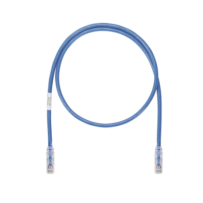 Cable de Parcheo UTP, Cat6A, 24 AWG, CM, Color Azul, 3.05 Metros (10 Pies) — PANDUIT · SKU UTP6AX10BU